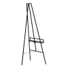 Black Metal Easel