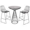 Black Wire High Top Table