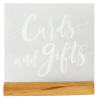 Acrylic Cards and Gifts Sign