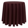 Burgundy Polyester
