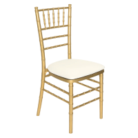 Gold Chivari Chair with Pad