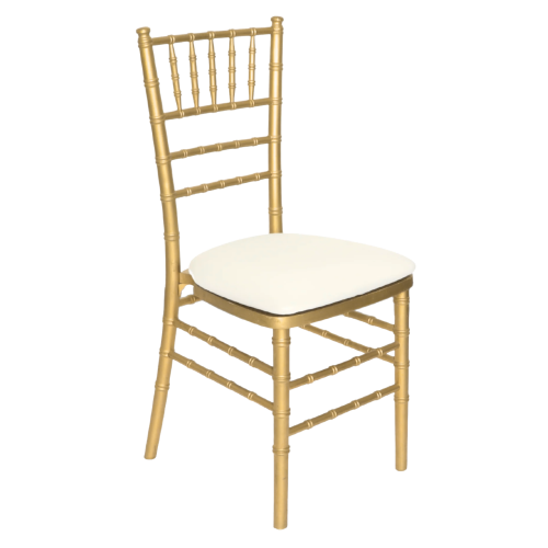 Gold Chivari Chair with Pad