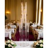 10-Arm Clear Acrylic Candelabra