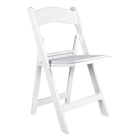 White Folding Garden Chair